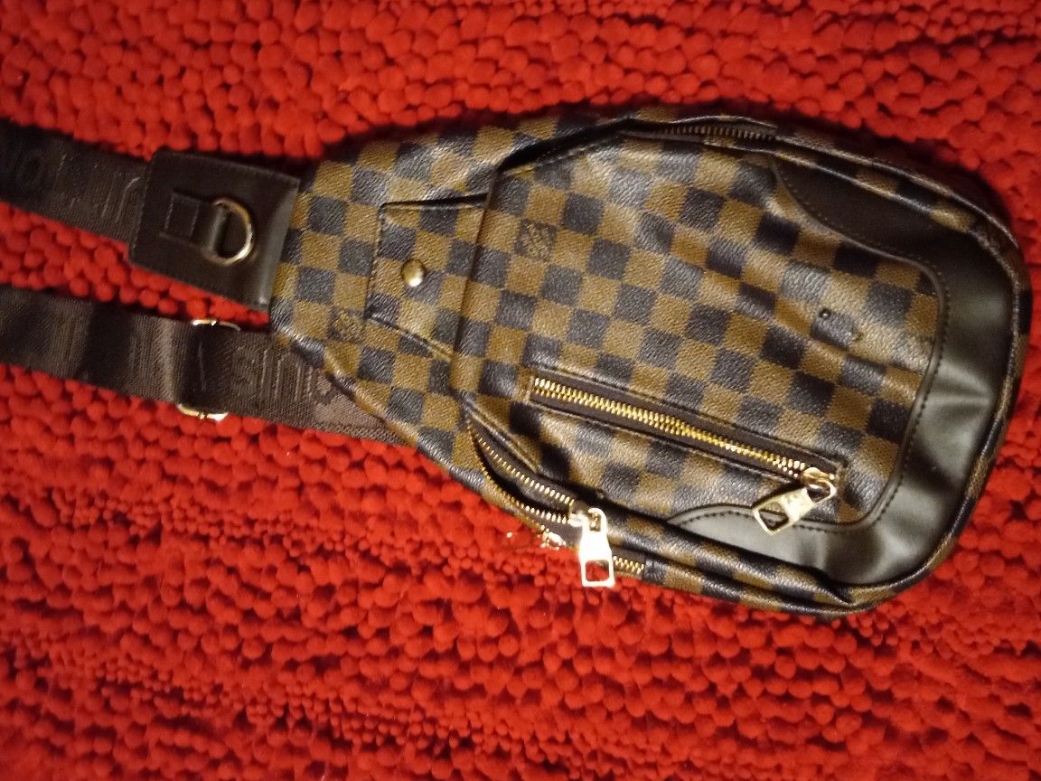 Brown Louis Vuitton Paris Man Bag