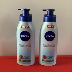 NIVEA Breathable Lotion Set of 2 (13.5oz) 