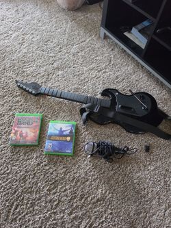 Guitar Hero Live Xbox One Bundle with Rock Band 4