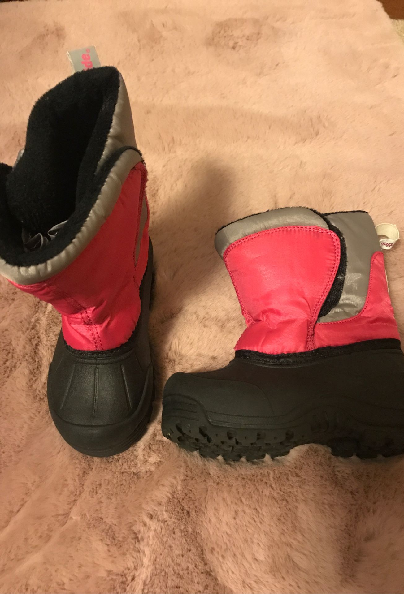 Toddler girl snow boots