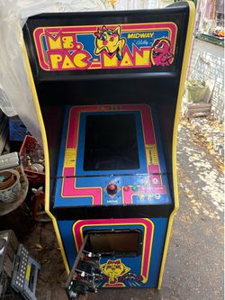 Miss Pac-Man upright arcade machine, $300 or best offer