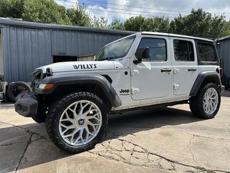 NEW WHEELS AND 33 12 50 22 TIRES