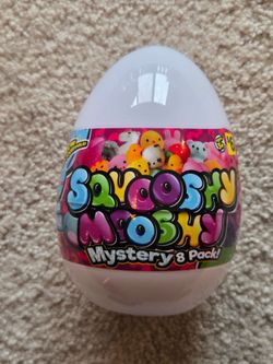 Squooshy Mooshy Mystery 8 Pack Surprise Egg Toy New Squishy Mochi