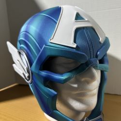 Captain America Marvel Rivals Helmet 3D Printed