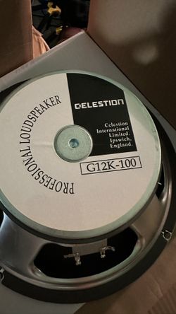 Celestion G12k-100 Watts Speaker Made In England