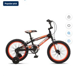 Black Mongoose 16 Inch Bike