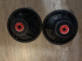 2 Cerwin-Vega brand bass speaker, model FR15C