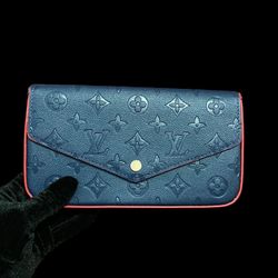 Felicie Pochette Monogram Empreinte Leather