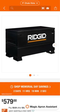RIGID Truck Toolbox