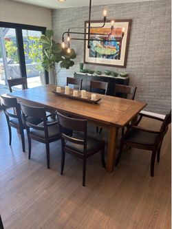 Pottery Barn Chair Set- 8 Chairs Only