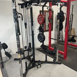 Cable Crossover / Lat pull-down / Low Row Machine