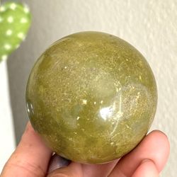 Green Opal Sphere
