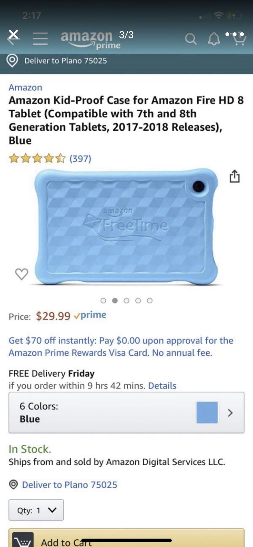 New Amazon Fire HD 8 tablet case
