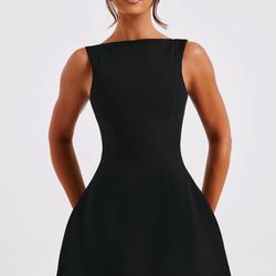 BABY BOO BLACK MINI DRESS 