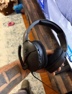 Ps5 with head set and cooling station