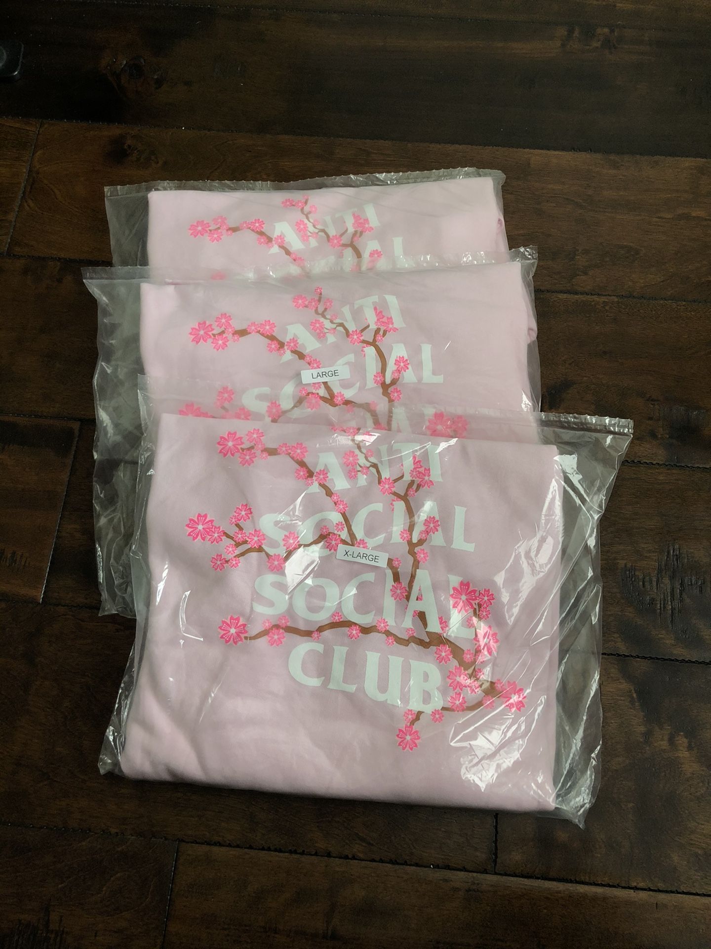 Anti social cherry blossom hoodie