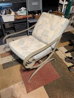 Patio Lounge Chair with Cushions