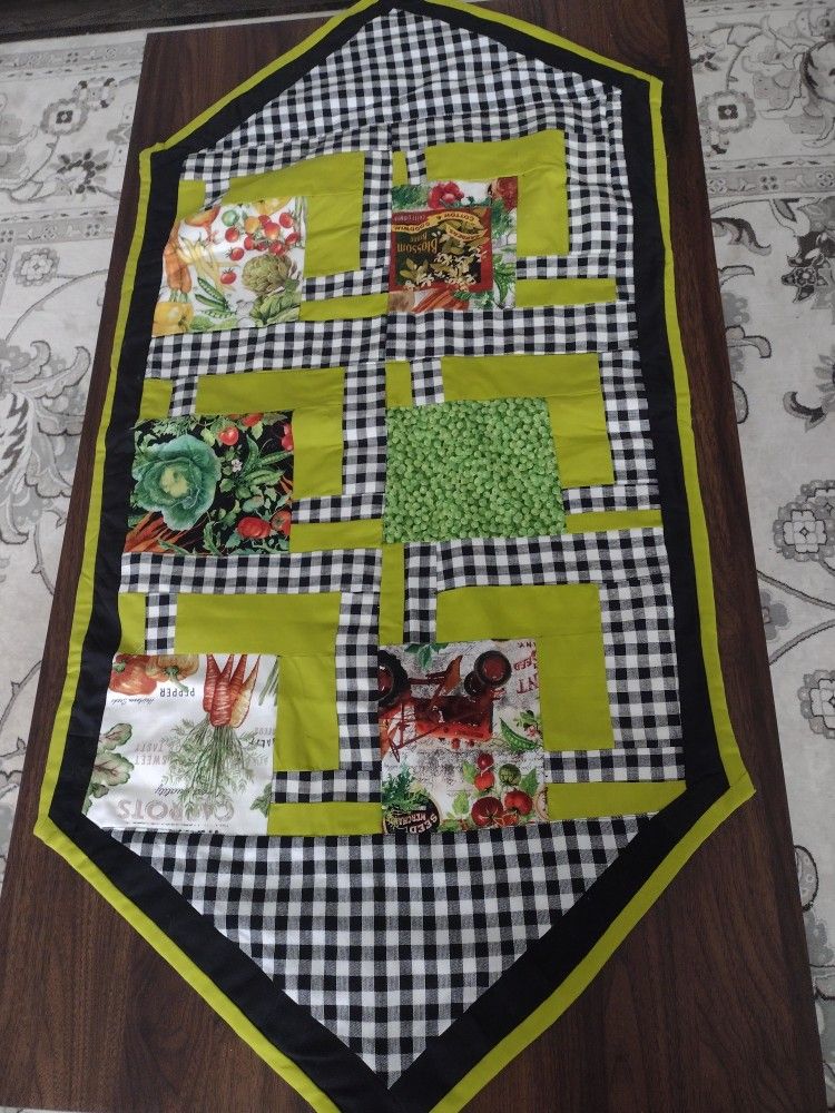 Thanksgiving Coffee Table Runner, Hand Made,New