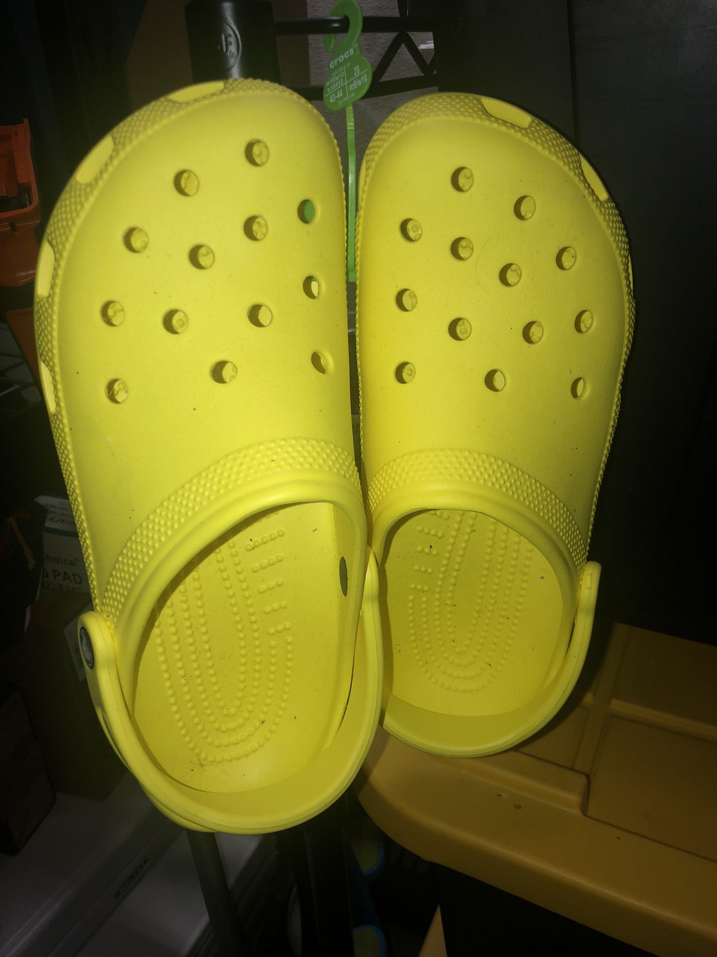 Neon Crocs