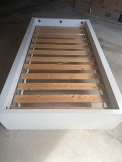 IKEA Full Size Bed Frame + Mattress