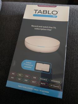 TabloTV (NEW over-the-air DVR)