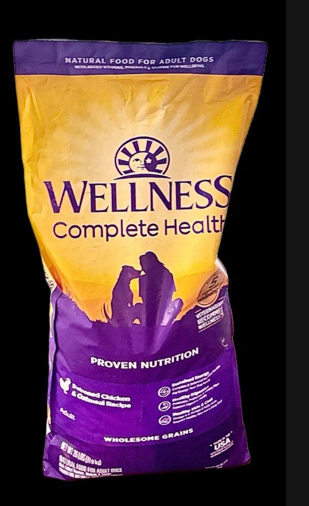 WELLNESS COMPLETE HEALTH - Debone Chicken & Oatmeal recipe- 26 lbs