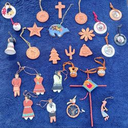 27 Hand Crafted Ornaments 