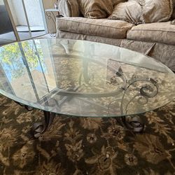 Coffee Table With 2 End Tables