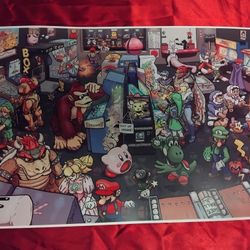 Super Smash Bros Melee Poster