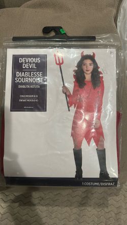 Girls Devil Halloween Costume