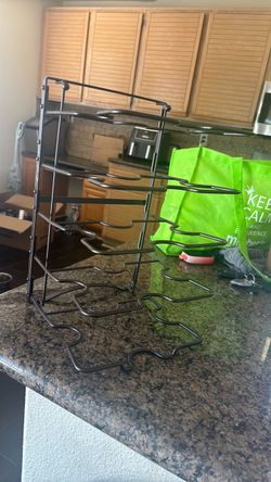 Pan/lid storage rack
