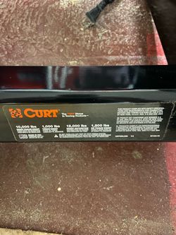 WTS Curt trailer hitch
