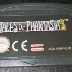 Tales Of Phantasia GBA Gameboy Advance Video Game Cartridge 