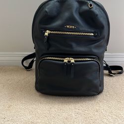 Tumi Women’s Leather Backpack 
