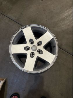 2017 Jeep Wrangler OEM Wheel / Rim – Single Wheel – Good Condition