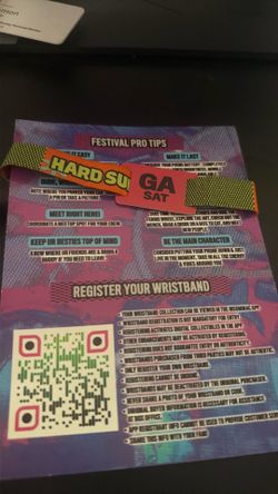 Hard summer GA Sat Only
