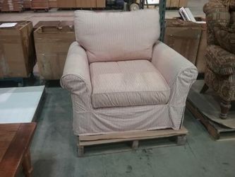 Big comfy chair.... Pottery barn