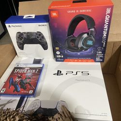 **NEW UNBOXED** PS5 SLIM BUNDLE
