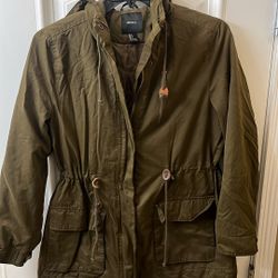 Large Forever 21 Jacket With Hood
