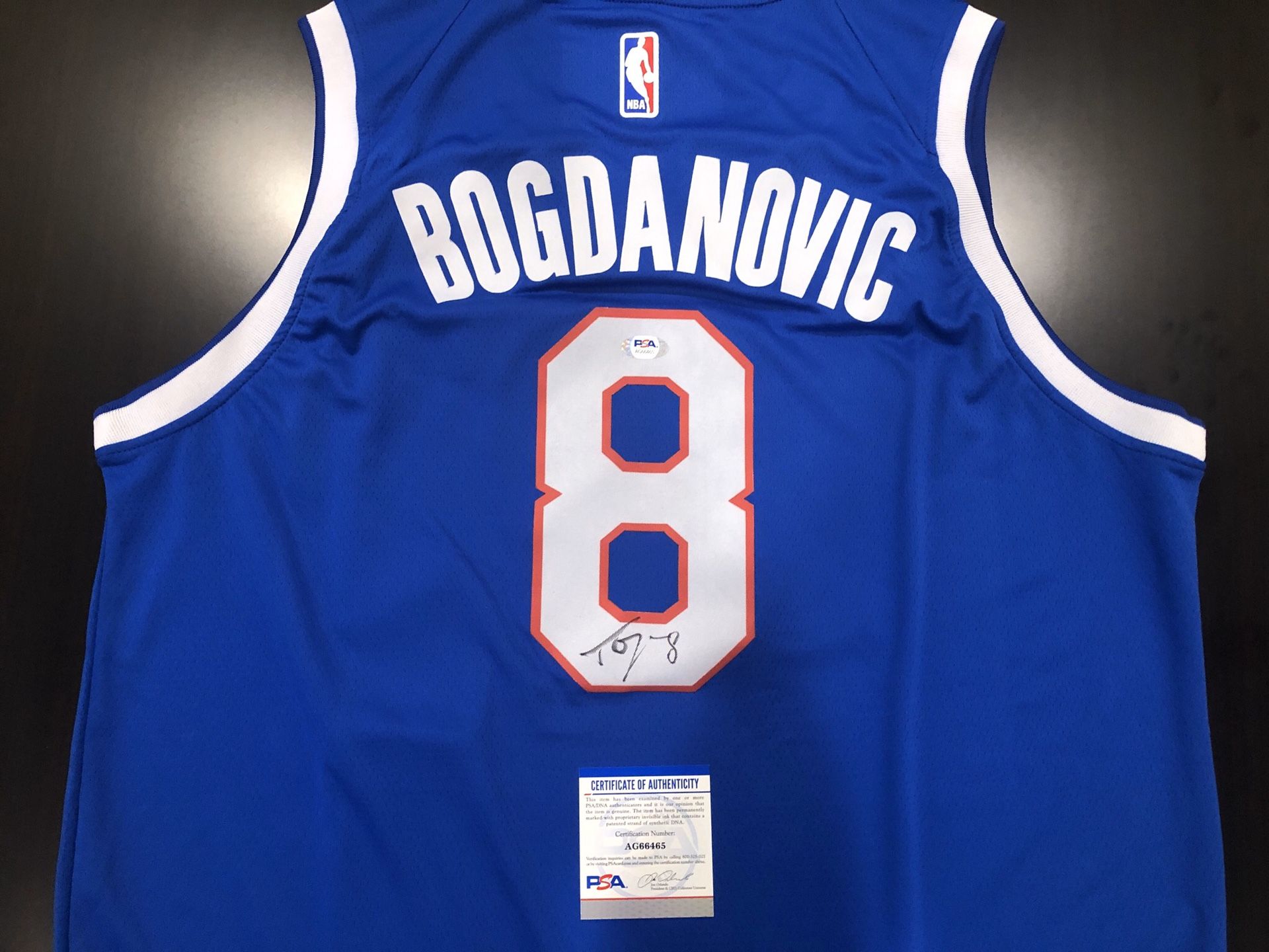 Bogdan Bogdanovic Autograph | Signed Sacramento Kings Jersey PSA COA