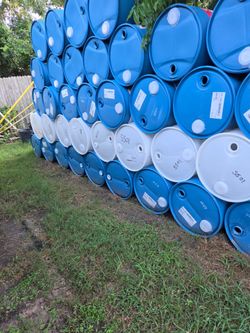 55 Gallon Plastic Food Grade Barrels