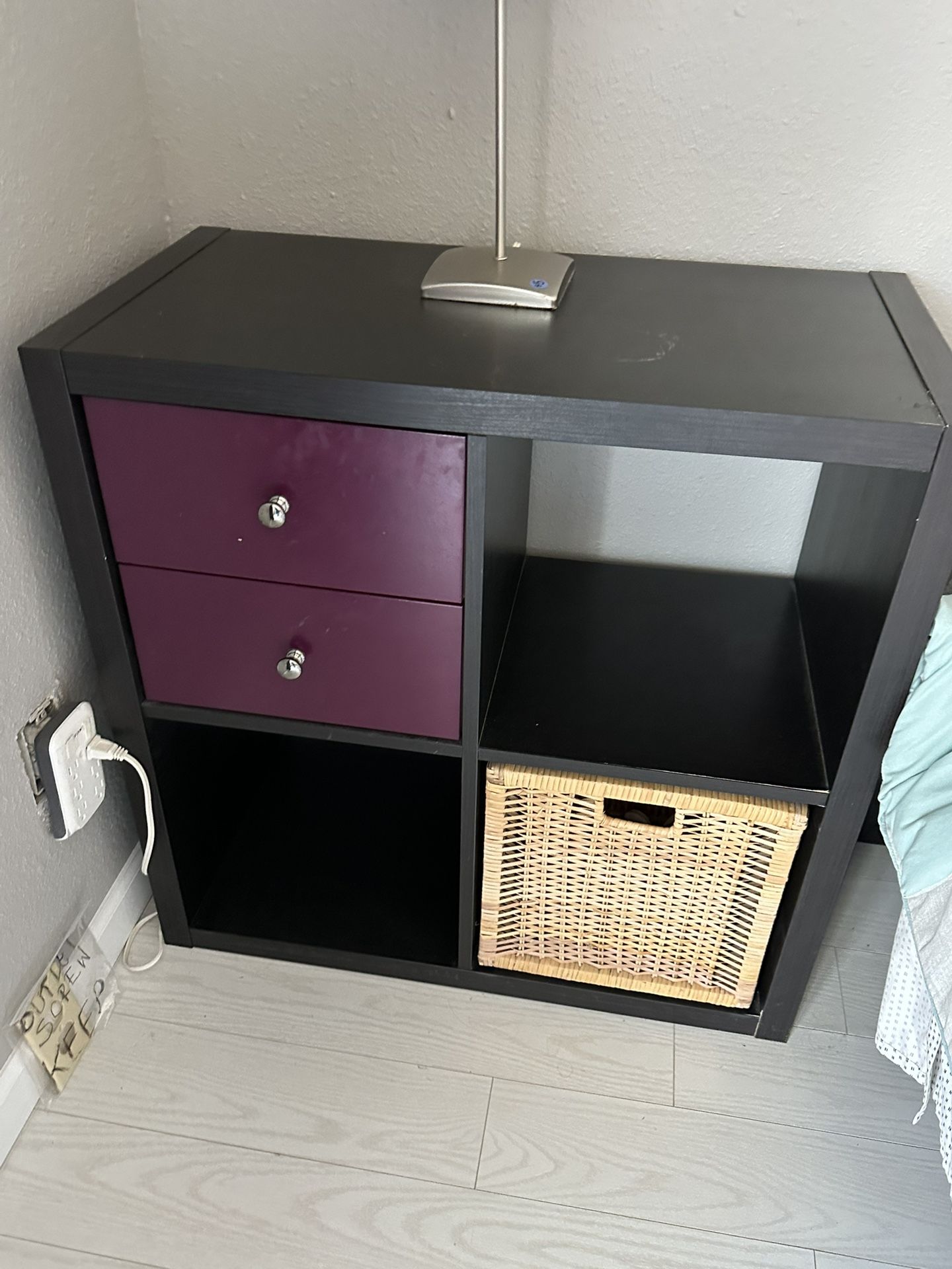 Pair Of Side End Tables Nightstands Storage Craft Centers 