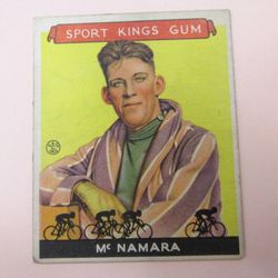 1933 Goudey Sport Kings #15 Reggie McNamara "The Iron Man"