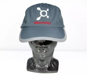 I Burn For ALS Orange Theory Workout Zone Fitness Challenge Grey Baseball Hat