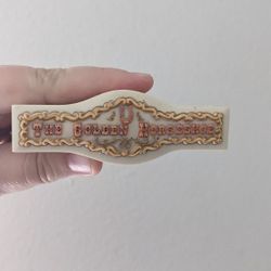 Disney Golden Horseshoe Trinket Box Olszewski