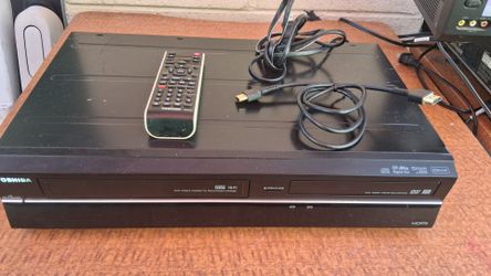 Toshiba VHS to DVD Recorder VCR Combo w/ Remote, HDMI . Remote included.