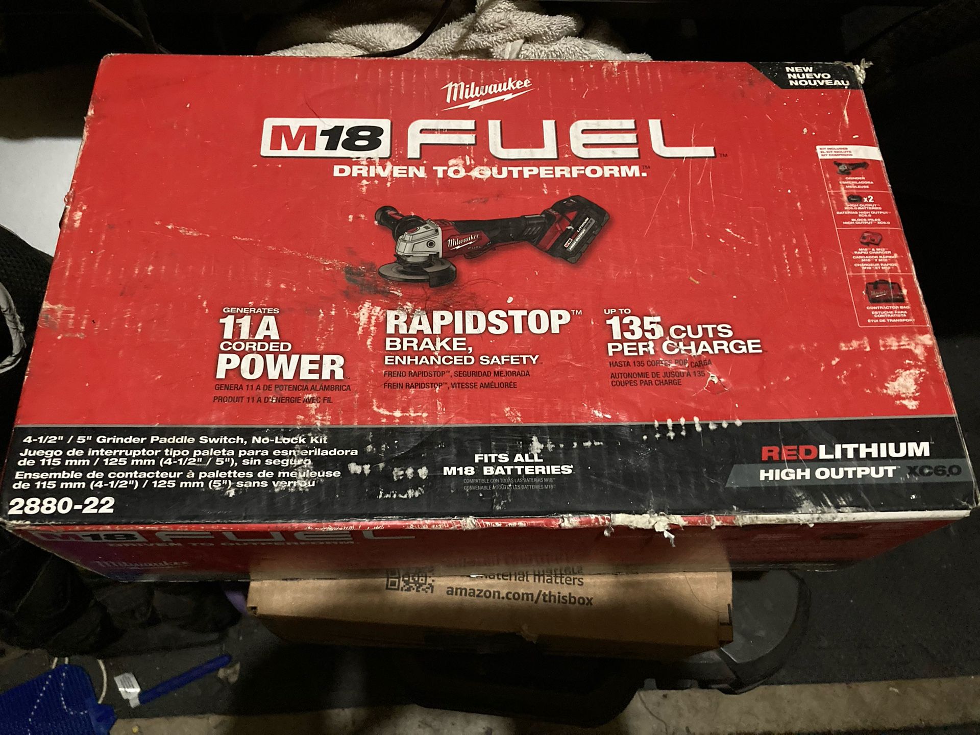 Milwaukee Grinder 2880-22