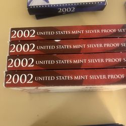 Uncirculated Silver Proof Set 2002