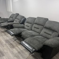 Sofa and Loveseat recliners 