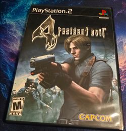 Resident Evil 4 for PS2 PlayStation 2 Complete in Box Tested